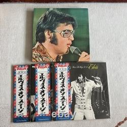 Elvis Presley Mega Rare Japan On Stage Box Set Lp Vinyl Nm