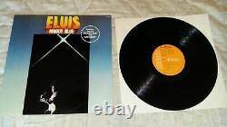 Elvis Presley Mega Rare Spain Moody Blue Lp With Lou Reed Label Mistake 1977