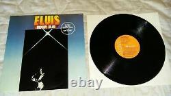 Elvis Presley Mega Rare Spain Moody Blue Lp With Lou Reed Label Mistake 1977