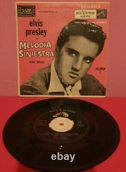 Elvis Presley Melodia Siniestra Ave-219 Super Rare Ep Uruguay Issue