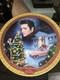 Elvis Presley Merry Christmas From Graceland Masterpiece Plate Large 2014 Rare