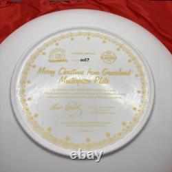 Elvis Presley Merry Christmas From Graceland Masterpiece Plate Large 2014 Rare