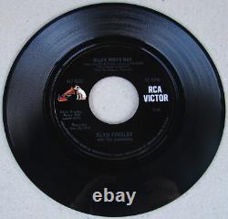 Elvis Presley Milky White Way / Swing Down Sweet Chariot Rare 45rpm with Sleeve