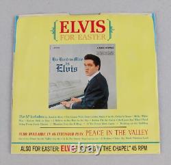 Elvis Presley Milky White Way / Swing Down Sweet Chariot Rare 45rpm with Sleeve