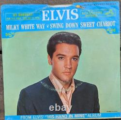 Elvis Presley Milky White Way / Swing Down Sweet Chariot VERY RARE RCA 447-0652
