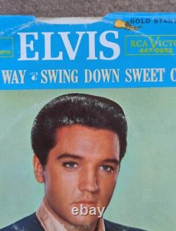 Elvis Presley Milky White Way / Swing Down Sweet Chariot VERY RARE RCA 447-0652