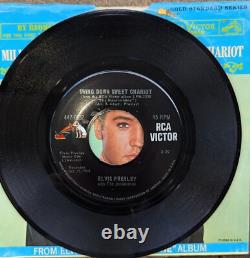 Elvis Presley Milky White Way / Swing Down Sweet Chariot VERY RARE RCA 447-0652