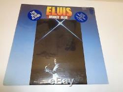 Elvis Presley Moody Blue Final Album Rare Sealed 1977 Rca Lp On Blue Vinyl