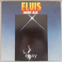 Elvis Presley Moody Blue LP / Blue Translucent Vinyl / RCA Victor 1977 RARE