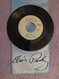 Elvis Presley My Boy/loving Arms Rare Gray Label 45&signature Blue Scarf Lot 2