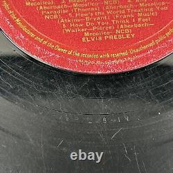Elvis Presley No. 2 LP Vinyl RARE 1957 Album Record Only CLP1105 No Cover Sleeve
