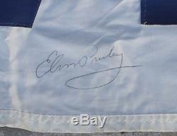 Elvis Presley ON TOUR In Glorious Color LARGE Banner 1972 RARE Signed
