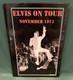 Elvis Presley On Tour November 1971 Book Kieran Davis Oop 2011 Rare Signed