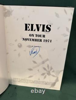 Elvis Presley On Tour November 1971 Book Kieran Davis OOP 2011 RARE SIGNED