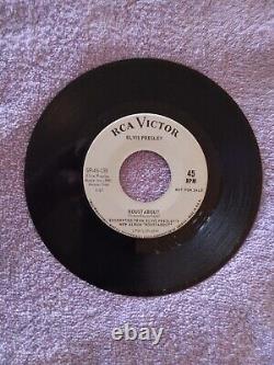 Elvis Presley One Track Heart Extremely Rare Promo 45 1964 Near Mint Oth