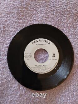 Elvis Presley One Track Heart/roustabout Extremely Rare Promo 45 1964 Nm-mint Ot