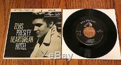 Elvis Presley Original Heartbreak Hotel Epa-821 Rare