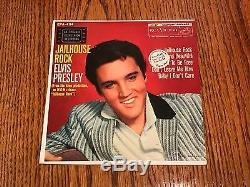 Elvis Presley Original Jailhouse Rock Epa-4114 Rare! 1957