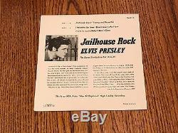 Elvis Presley Original Jailhouse Rock Epa-4114 Rare! 1957