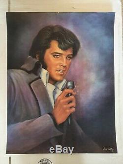 Elvis Presley Original Print Colonel Tom Parker Loxi Sibley Hilton Hotel Rare