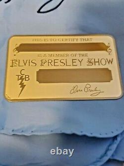 Elvis Presley Original Rare Gold Backstage Pass, Only 24 Were Blank out of 100