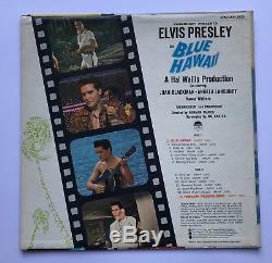Elvis Presley- Original USA Blue Hawaii With Rare Twist Sticker