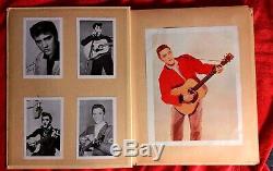 Elvis Presley Original Vintage Scrapbook Photos Articles Rare 50 Pages Clippings