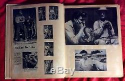 Elvis Presley Original Vintage Scrapbook Photos Articles Rare 50 Pages Clippings