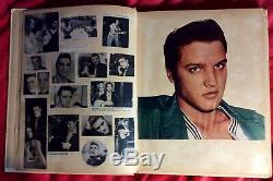 Elvis Presley Original Vintage Scrapbook Photos Articles Rare 50 Pages Clippings