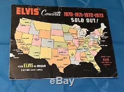 Elvis Presley Owned Concert Scarf / Las Vegas Hilton 1974 Rare Teal Color / COA