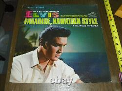 Elvis Presley PARADISE HAWAIIAN STYLE LSP-3643 RARE LABEL-WITH FREE ELVIS
