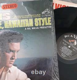 Elvis Presley PARADISE HAWAIIAN STYLE LSP-3643 (USA 1966 ORIGINAL) RARE LABEL