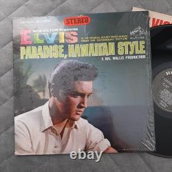 Elvis Presley PARADISE HAWAIIAN STYLE LSP-3643 (USA 1966 ORIGINAL) RARE LABEL