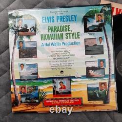 Elvis Presley PARADISE HAWAIIAN STYLE LSP-3643 (USA 1966 ORIGINAL) RARE LABEL
