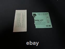 Elvis Presley PARKING PASS PLUS Concert Ticket Stub Pontiac Michigan 1975 Rare