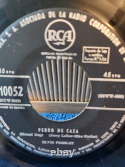 Elvis Presley PERRO DE CAZA - MEGA RARE SPAIN 45