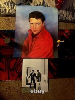 Elvis Presley Painting From Elvis Rare Excellent Condition