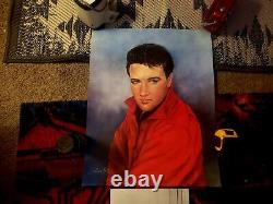 Elvis Presley Painting From Elvis Rare Excellent Condition