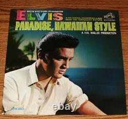 Elvis Presley Paradise Hawaiian Style LPM-3643 Mono Rare 1st Label Variation