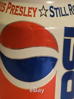 Elvis Presley Pepsi Cola Can Beale Street Memphis Rare Unopened Display Only