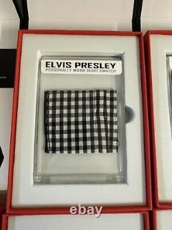 Elvis Presley Personally Worn/Owned Shirt Swatch Patch Relic Authentic LOA Rare