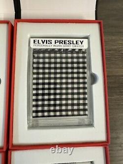 Elvis Presley Personally Worn/Owned Shirt Swatch Patch Relic Authentic LOA Rare