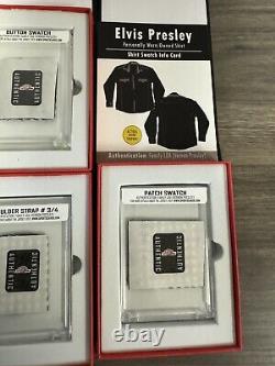 Elvis Presley Personally Worn/Owned Shirt Swatch Patch Relic Authentic LOA Rare