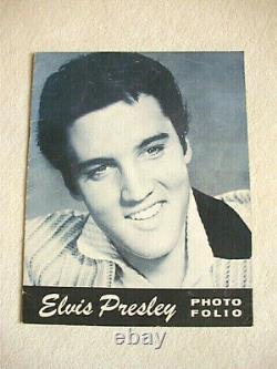 Elvis Presley, Photo Folio USA Letzte Seite Golden Record Album RARE