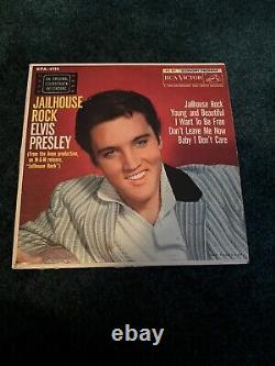 Elvis Presley Picture Sleeve 45 Heartbreak Hotel First Pressings Rare Lot Of 5