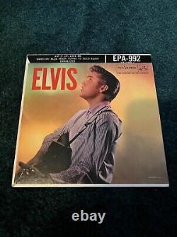 Elvis Presley Picture Sleeve 45 Heartbreak Hotel First Pressings Rare Lot Of 5