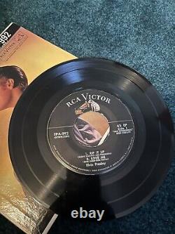 Elvis Presley Picture Sleeve 45 Heartbreak Hotel First Pressings Rare Lot Of 5