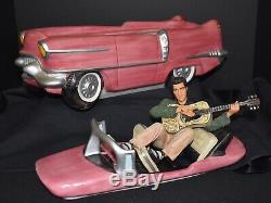 Elvis Presley Pink Cadillac Cookie Jar Car 1997 Vandor Rare LE 2599 10000 Asis