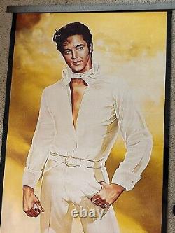 Elvis Presley Poster- VINTAGE LIFE SIZE 34 x 76 Rare 1985