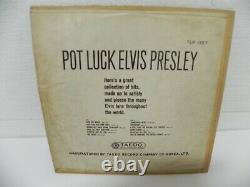 Elvis Presley Pot Luck Mega Rare KOREA Unique Vinyl LP